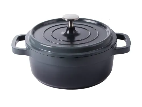 Garnek brytfanna do gotowania pieczenia non stick indukcja gaz pokrywa 2l na Arena.pl