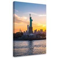 Obraz do salonu sypialni, Statua Wolności w Nowym Jorku 20x30