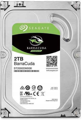 Dysk SEAGATE BarraCuda 2TB HDD ST2000DM008 na Arena.pl