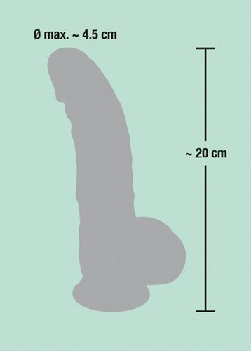 Medical Silicone Dildo 20 cm na Arena.pl