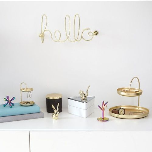 Dekoracja ścienna Hello Brass na Arena.pl