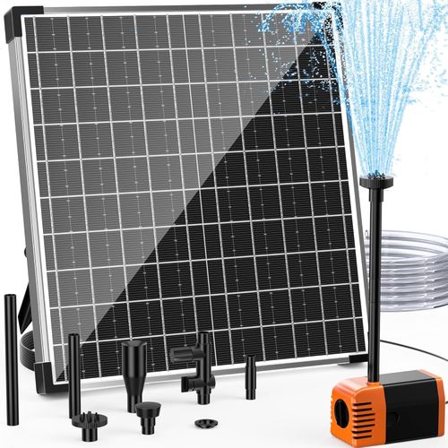 Solara fontanna Biling 25W 1200 L/H do stawu ogrodowa pompa z rurą 2 m na Arena.pl