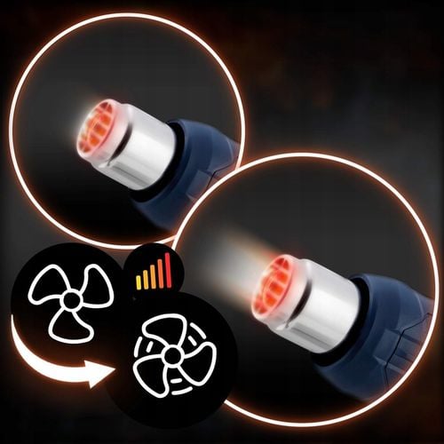 OPALARKA ELEKTRYCZNA DWA BIEGI 2000W 4 DYSZE HUMBERG na Arena.pl