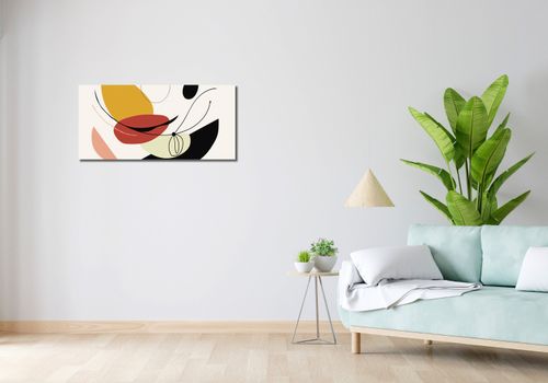 Obraz 90x40cm Geometryczna Krzywizna na Arena.pl