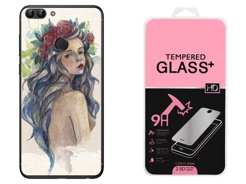 HUAWEI P SMART | Etui smartfon CASE + Szkło na Arena.pl