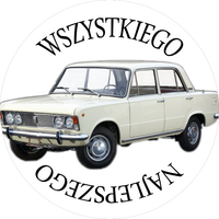 Opłatek na tort  Urodziny Duży Fiat 125p Samochód Auto
