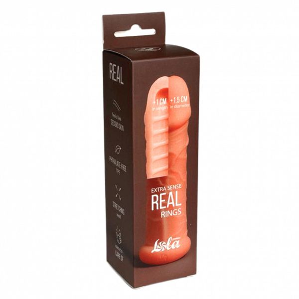 Penis Sleeve Real Extra Sense Rings zdjęcie 1