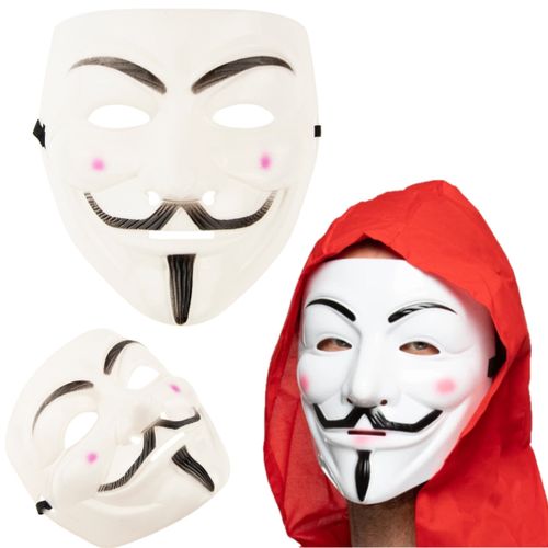 MASKA ANONYMOUS VENDETTA STOP ACTA na Halloween na Arena.pl