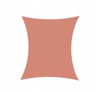 Żagiel przeciwsłoneczny daszek zacieniacz 3x2 ciemny czerwony