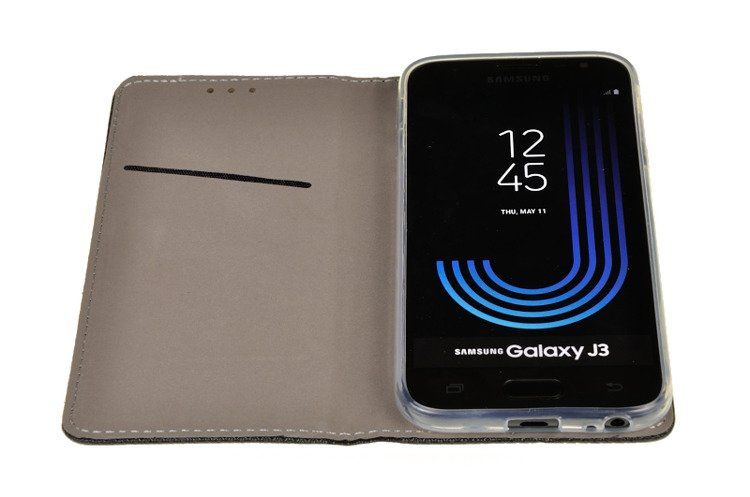 ETUI SMART do SAMSUNG GALAXY J3 2017 J330 czarny zdjęcie 3