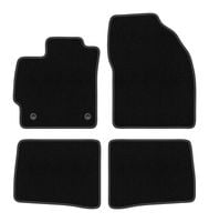 Dywaniki welurowe BASIC czarne Toyota Prius III XW30 2011-2015