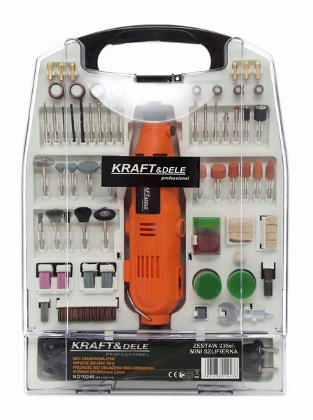 mini szlifierka 270w kd10245 235elem. zdjęcie 8