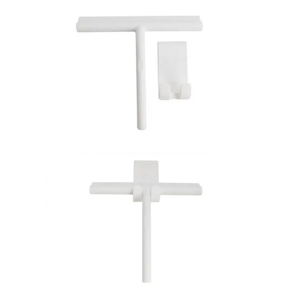 DELVANT SQUE ŚCIĄGACZKA DO WODY Z UCHWYTEM BIAŁA zdjęcie 4