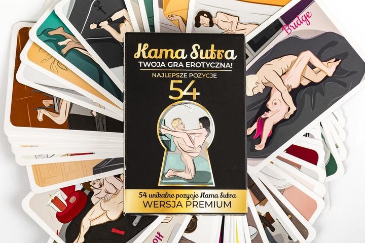 Karty z pozycjami KamaSutra Premium zdjęcie 1