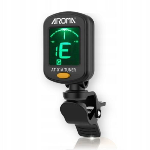 STROIK TUNER GITAROWY DO STROJENIA GITARY SKRZYPIEC BASU UKULELE AROMA na Arena.pl