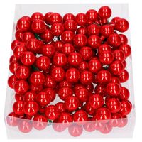 BOMBKI SZKLANE DO STROIKÓW NA DRUCIKU CHOINKOWE BOMBKA 2,5cm 144szt