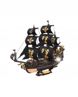 Robotime Puzzle 3D Statek Konik Morski ROKR Drewniane 603 Elementy Prezent