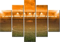 105CM 150CM OBRAZ 5 ELEM STADION BLASKU SŁOŃCA DRUK