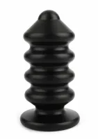 mr. steel ass blaster medium stalowy korek analny czarny 13,3 cm