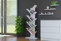 Nowoczesny Regał Otwarty Na Książki 50 cm Biały PUNNY TS