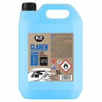 ZIMOWY PŁYN DO SPRYSKIWACZY K2 CLAREN 5L ZAPACHOWY -22C SKUTECZNY BEZ