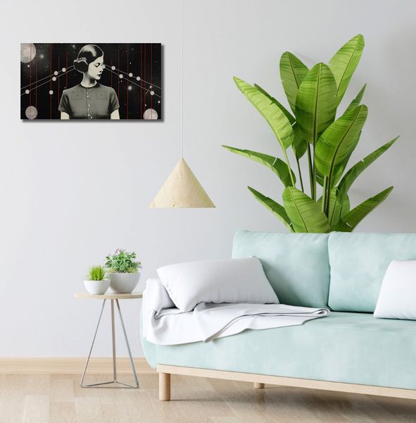 Obraz 60x30cm Planety i Księżyce zdjęcie 2