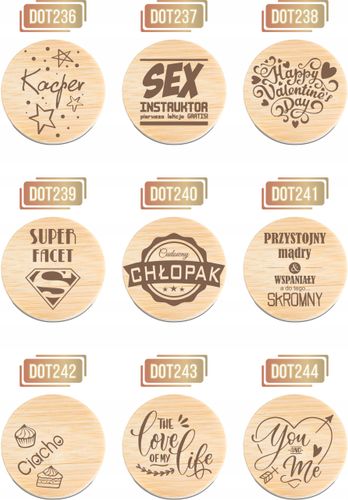 OTWIERACZ do piwa DREWNIANY personalizacja z grawerem nie przeszkadzac na Arena.pl