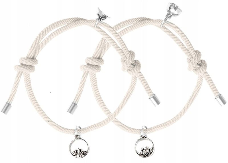 Magnetyczne Dwie Bransoletki Dla Par Na Prezent zdjęcie 1