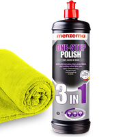 Menzerna 3w1 One Step Pasta Polerska Do Usuwania Rys 3in1 1000ml MIKROFIBRA