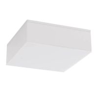 LAMPA sufitowa TOTTORI IL 8403 Shilo kwadratowa OPRAWA plafoniera LED 10W 4000K do łazienki natynkowa IP44 biała