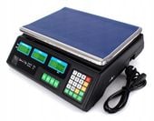 WAGA SKLEPOWA 30KG /2g ELEKTRONICZNA 2x AKUMULATOR