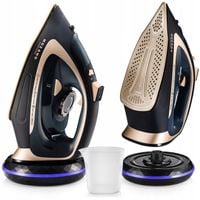 ŻELAZKO BEZPRZEWODOWE PAROWE DUŻA MOC 2600W CERAMICZNA POWŁOKA MOZANO