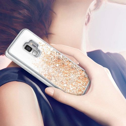 Etui Liquid Iphone X Złote na Arena.pl