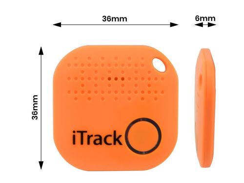 iTrack2 lokalizator kluczy portfela Bluetooth GPS pomarańczowy na Arena.pl