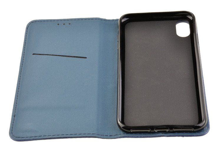 Etui Smart do Apple iPhone Xs Max niebieski zdjęcie 3