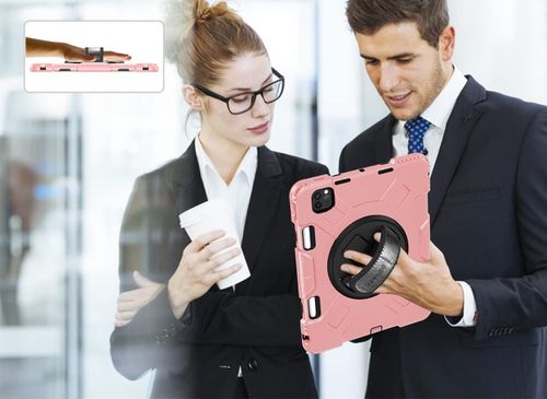 Etui do iPad Pro 11 z Obrotową Podstawką i Miejscem na Rysik Różowe na Arena.pl