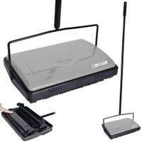 Odkurzacz Kaśka Mechaniczny Ręczny Pionowy Szczotka Zamiatania Quick Floor