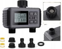 Elektroniczny Sterownik Nawadniania Programator Wody Zawór Czasowy 2 Sekcje