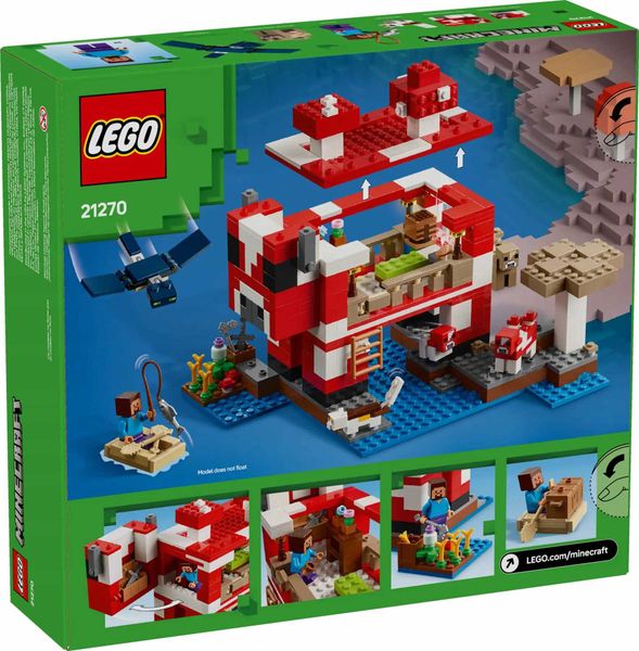 21270 - LEGO Minecraft - Dom grzybowej krowy zdjęcie 11