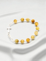 Bransoletka Tygrysie Oko Złote 8Mm.