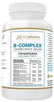 AltoPharma Witamina B Complex 120kaps. B1 B2 B5 B7 B9 Lepsze samopoczucie