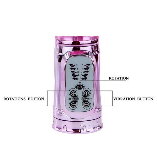 Wibrator Żelowy Obrotowy Z Perełkami Throbbing Bunny zdjęcie 8