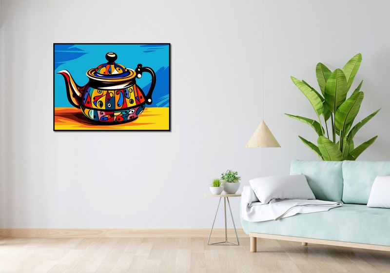 Plakat 100x75cm Może Herbatki? zdjęcie 4