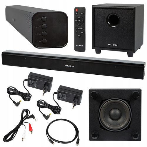 MOCNY SOUNDBAR BLUETOOTH GŁOŚNIK 4.1 USB HDMI TELEWIZOR 120W AUX na Arena.pl