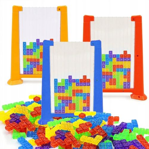 GRA LOGICZNA TETRIS BRAIN UKŁADANKA TRÓJWYMIAROWA KLOCKI 3D WIEŻA Z KLOCKÓW na Arena.pl