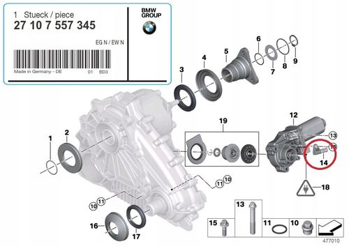 OE BMW SENSOR NASTAWINIKA XDRIVE BMW 3 E90 E91 E92 5 E60 E61 X3 E83 X5 E53 na Arena.pl