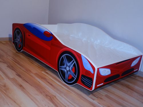 ŁÓŻKO AUTO CZERWONE SPEED WYŚCIGÓWKA 160X80 HIT na Arena.pl