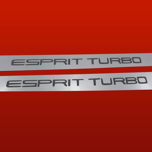 Listwa progowa LOTUS ESPRIT  ESPRIT TURBO Stal nierdzewna 304 połysk 2szt na Arena.pl