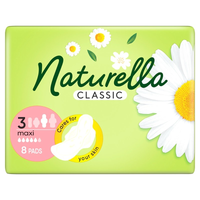 Naturella Classic Maxi Podpaski ze skrzydełkami 8szt