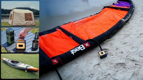 Bezprzewodowa pompka AEROGOGO GIGA PUMP Zetta 138 do namiotu kajaka supa na Arena.pl